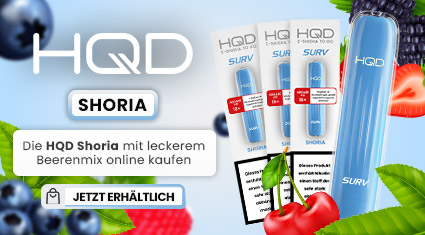 Die HQD Shoria mit leckerem Beerenmix online kaufen