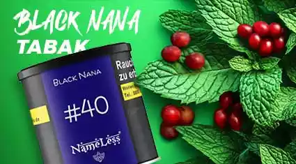 Black Nana Tabak – Der Shisha Klassiker von Nameless jetzt bei SHISHARIA bestellen