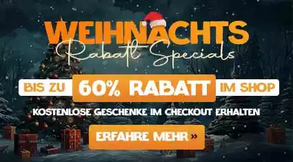 Weihnachts Rabatt Specials – Sparen Sie bei Vapes, Shishas und Zubehör im SHISHARIA Shop