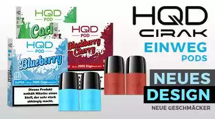 HQD Pods – Hochwertige Einweg Pods für intensives Dampfen | Jetzt im SHISHARIA Vape Shop kaufen