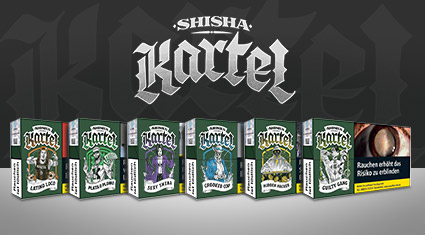 Kaufe deinen Shisha Kartel Tabak jetzt online! | Shisharia.de