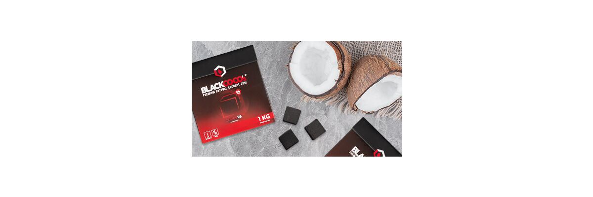 Premium BLACKCOCOs Shisha Kohle aus natürlichen Kokosnussschalen! - BLACKCOCOs Shisha Kohle passend für jedes Setup! | Shisharia.de