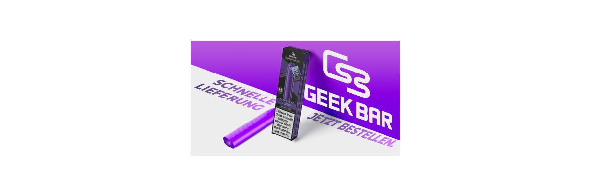 Jetzt Geek Bar E Shisha Vape mit schneller Lieferung bestellen - Geek Bar E Shishas günstig kaufen im Online Shop