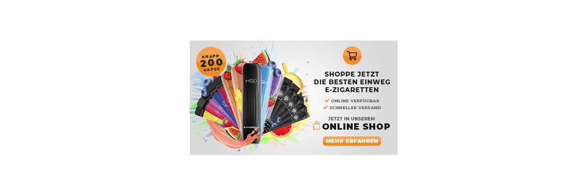 Beste E Zigarette Einweg E Shisha aus dem Online Shop - Einweg E Shisha E Zigarette günstig kaufen bei shisharia.de