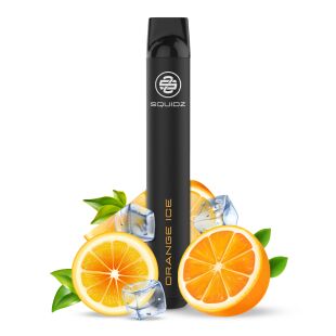 SQUIDZ - Einweg E-Shisha E-Zigarette mit Nikotin - Orange...