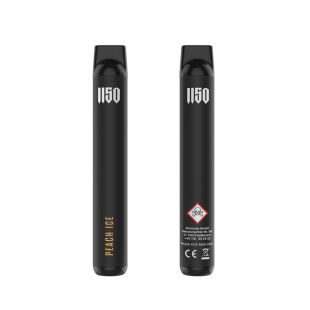 DC - Raf 1150 Edition - Einweg E-Shisha E-Zigarette mit Nikotin - Peach Ice