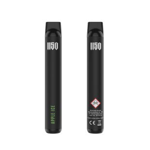 DC - Raf 1150 Edition - Einweg E-Shisha E-Zigarette mit Nikotin - Apple Ice