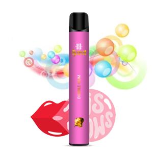 18 Karat - Bubble Gum - E-Shisha - ohne Nikotin - 800...