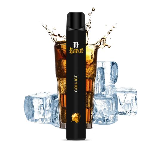 18 Karat - Cola Ice - E-Shisha - ohne Nikotin - 800 Z&uuml;ge