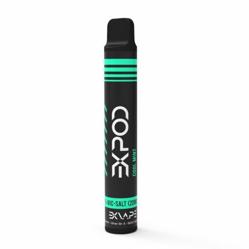 EXPOD - Cool Mint -Einweg POD E-Zigarette - 20mg Nic Salt