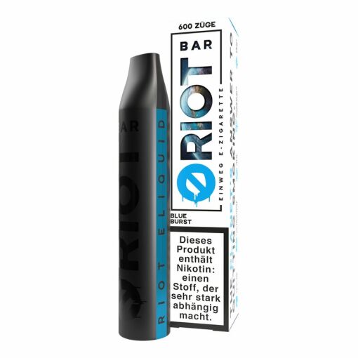 RIOT BAR 600 - Einweg E-Zigarette - Blue Burst