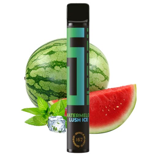 5 EL - Einweg E-Shisha E-Zigarette ohne Nikotin - Watermelone Lush Ice