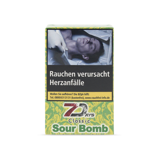 7Days Shisha Tabak 25g - SOUR BOMB