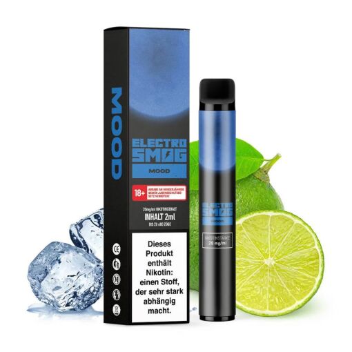 Electro Smog - Einweg E-Shisha E-Zigarette mit Nikotin - Mood