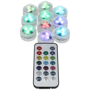 AO Hookah - ECLIPSE LED-Mini Color - 10er Pack mit...