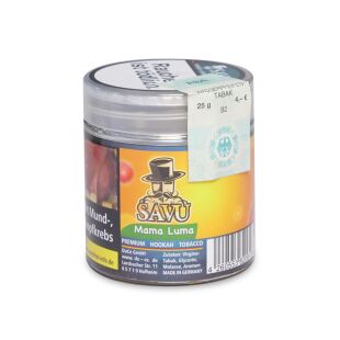 Savu Premium Tobacco Shisha Tabak 25g - Mama Luma