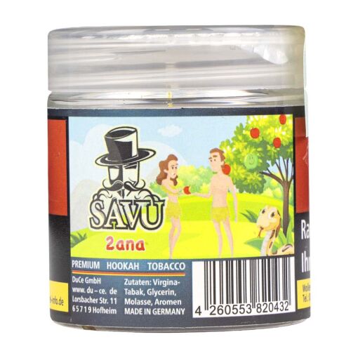Savu Premium Tobacco Shisha Tabak 25g - 2ana