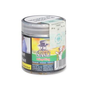 Savu Premium Tobacco Shisha Tabak 25g - Häuptling