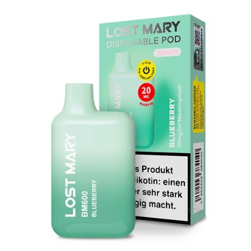 Elfbar Lost Mary Einweg E-Zigarette Vape - Blueberry