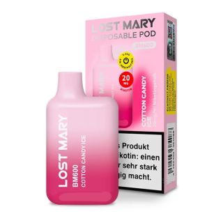 Elfbar Lost Mary Einweg E-Zigarette Vape - Cotton Candy Ice