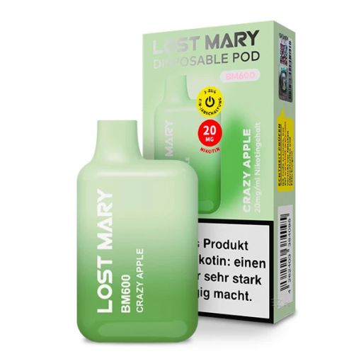 Elfbar Lost Mary Einweg E-Zigarette Vape - Crazy Apple
