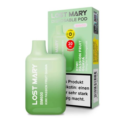 Elfbar Lost Mary Einweg E-Zigarette Vape - Kiwi Passionfruit Guave