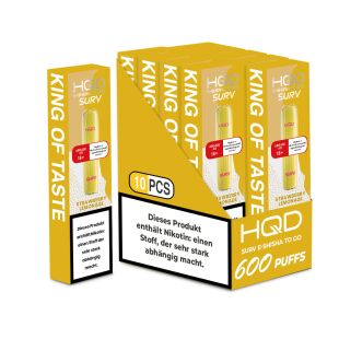 HQD VAPE 600 - Strawberry Lemonade - 10er Box