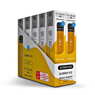 Elfbar 600 Nikotinfrei - Elfbull Ice - 10er Box