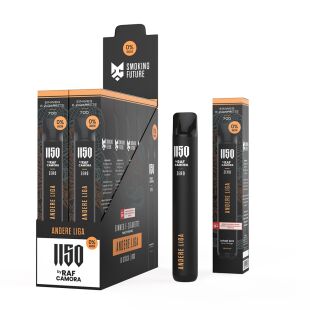 1150 Vape by Raf Camora ohne Nikotin - ANDERE LIGA - Mango Ice - 10er Pack