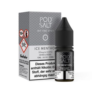 Pod Salt Liquid E-Zigarette 10ml - Ice Menthol - 20mg