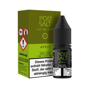 Pod Salt Liquid E-Zigarette 10ml - Apple - 11mg