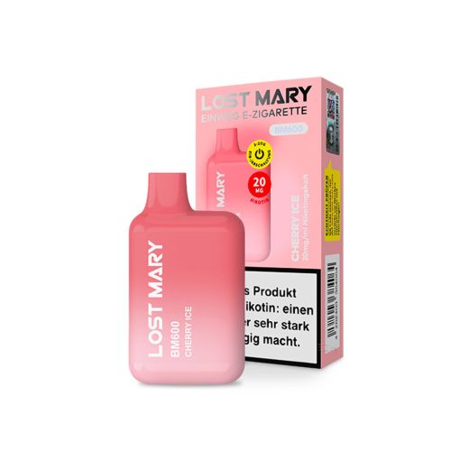 Elfbar Lost Mary Einweg E-Zigarette Vape - Cherry Ice