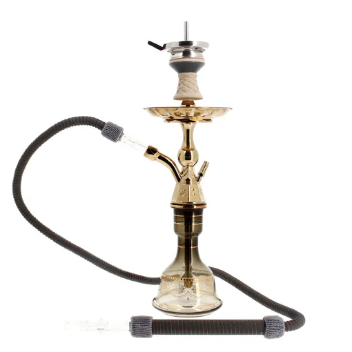 Luna Hookah Small Tradi - Aluminium Shisha - Grey