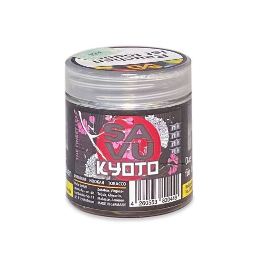 Shisha Tabak Savu Premium Tobacco - Kyoto 500g