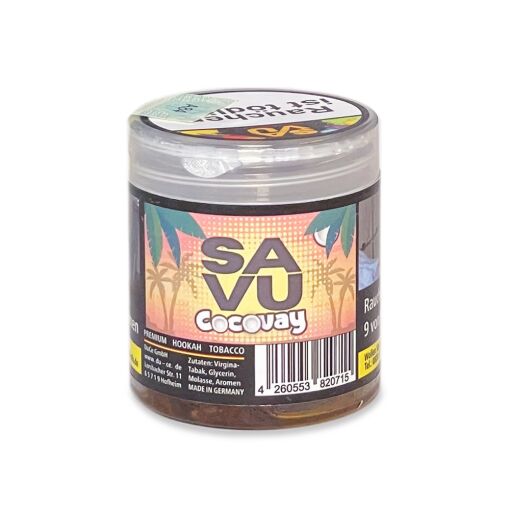 Shisha Tabak Savu Premium Tobacco - Cocovay 500g