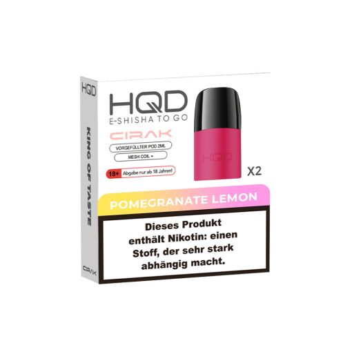 HQD Pods E-Zigarette - Pomegranate Lemon
