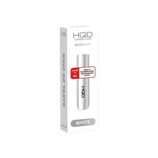 HQD POD Basisger&auml;t - Einweg Shisha E-Zigarette - White