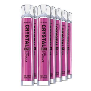 Crystal Vape Einweg Shisha - Pink Lemonade - 10er Pack