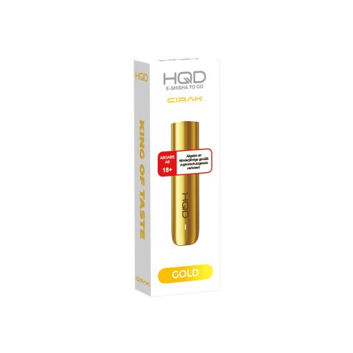 HQD POD Basisger&auml;t - Einweg Shisha E-Zigarette - Gold