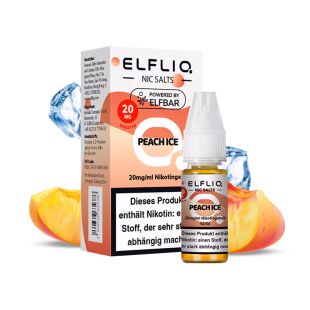 Elfbar Elfliq  - Einweg E-Zigarette - Peach Ice