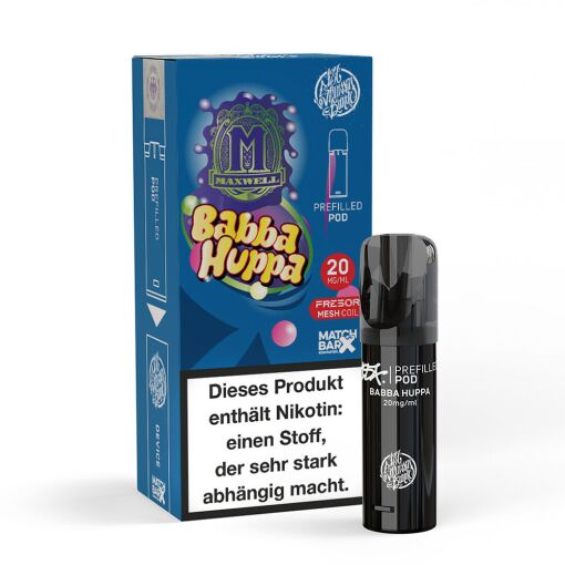 187 Strassenbande Vape POD - Einweg Shisha E-Zigarette - Babba Huppa
