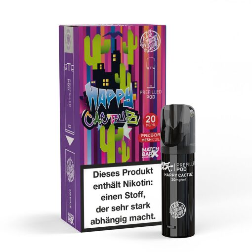 187 Strassenbande Vape POD - Einweg Shisha E-Zigarette - Happy Cactuz