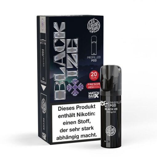 187 Strassenbande Vape POD - Einweg Shisha E-Zigarette - Black Ize