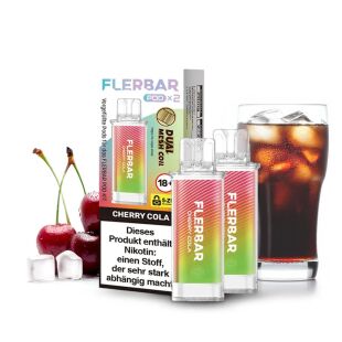 Flerbar Vape POD - Einweg Shisha E-Zigarette - Cherry Cola