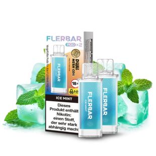 Flerbar Vape POD - Einweg Shisha E-Zigarette - Ice Mint