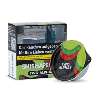 Shishapresso Shisha Tabak 25g - Two Alphas