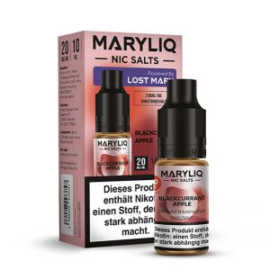 Lost Mary Maryliq 10ml - Liquid E-Zigarette Vape Einweg Shisha - Blackcurrant Apple - 20mg/ml