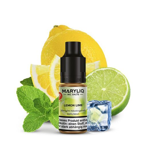 Lost Mary Maryliq 10ml - Liquid E-Zigarette Vape Einweg Shisha - Lemon Lime - 20mg/ml