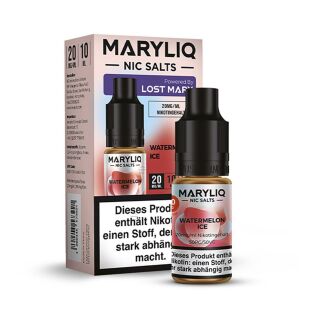 Lost Mary Maryliq 10ml - Liquid E-Zigarette Vape Einweg Shisha - Watermelon Ice - 20mg/ml