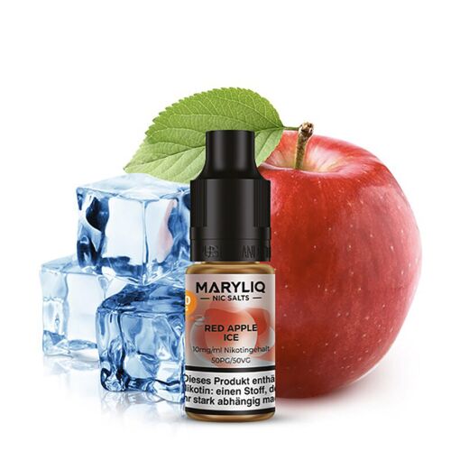 Lost Mary Maryliq 10ml - Liquid E-Zigarette Vape Einweg Shisha - Red Apple Ice - 10mg/ml